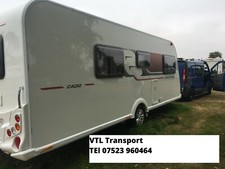 Touring caravan Transport