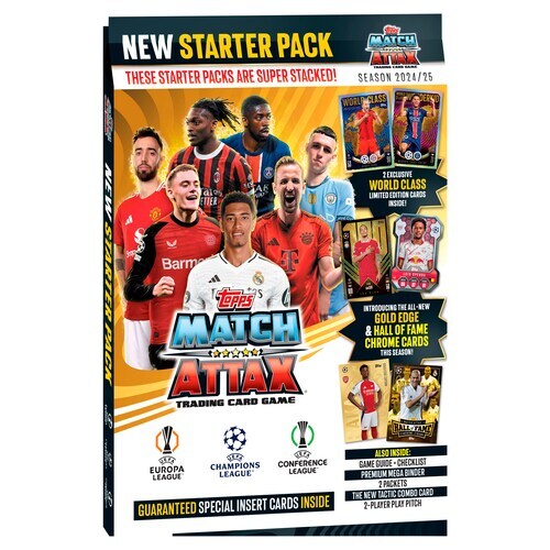 Match attax 2024 starter - match,