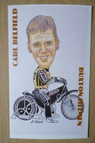 Speedway history cards - history, carl