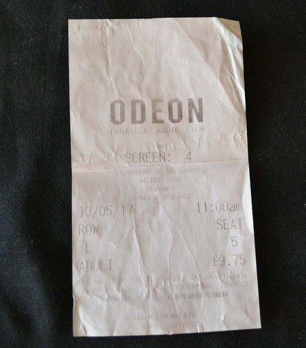 Old cinema movie ticket - old,