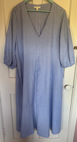 Maxi dress blue and - h,