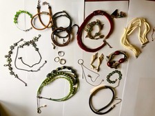 A Selection of Costume Jewellery Necklaces Earrings Bracelets Great Condition
