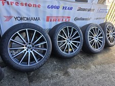 Genuine 22" W167 X167 AMG Mercedes GLS And Gls 63 Staggared Wheels With Tyres