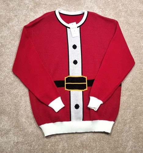 Christmas santa suit jumper - christmas,