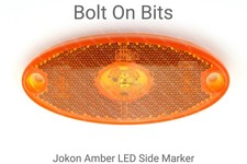 1 Jokon Amber LED Side Marker