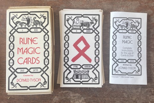 Rune magic cards deck donald - cards,