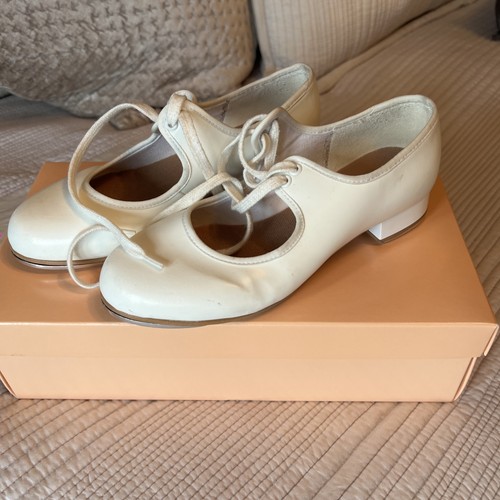 Bloch white girls tap shoes - white,