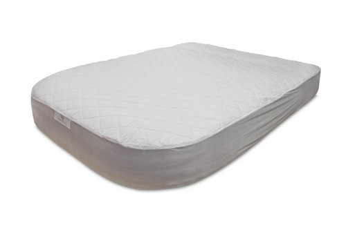 Caravan fixed island bed - caravan,