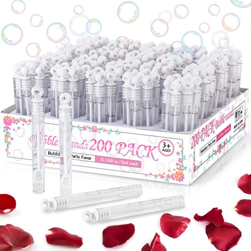 200 pack mini bubble wands - pack,