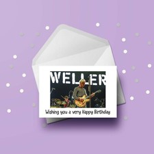 Paul Weller 02 Birthday Card