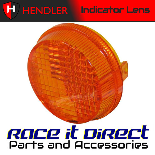Indicator lens amber for honda - lens,