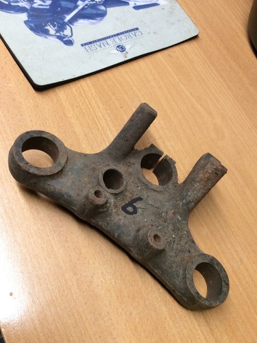 Motorcycle top yoke used - top,