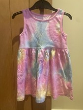 Tesco F&F Girls Tye Dye Sundress Size 18-24 Months