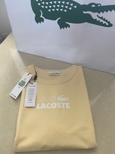 New LACOSTE Women's Yellow