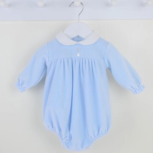 Boys blue rompers spanish - blue,
