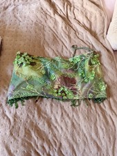 Jaded London lime wrap skirt