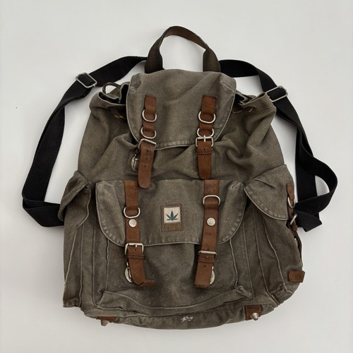 Vintage pure hemp khaki - hemp,