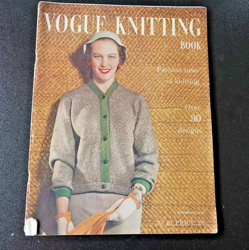 Vintage 1954 vogue - vogue, knitting