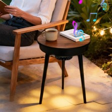 Round LED Side Table Smart