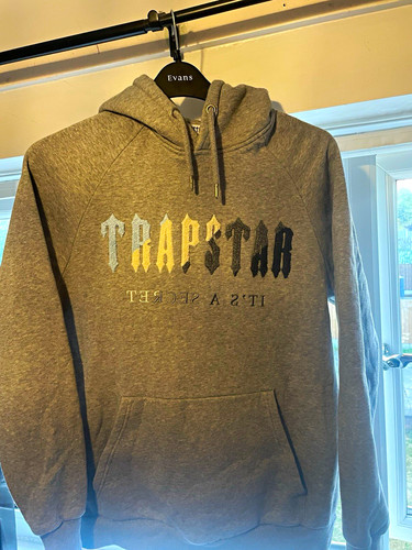 Trapstar men grey pullover - men's,