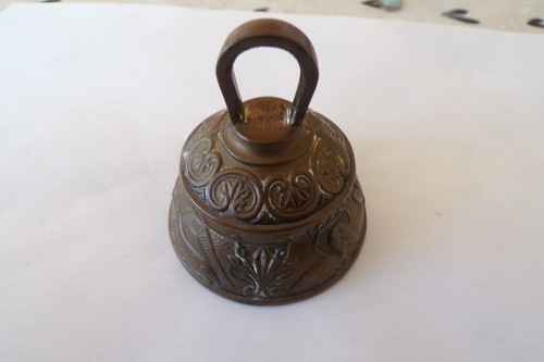 Brass table bell - brass,