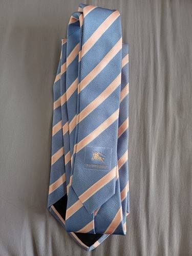 Burberry tie stripe mens silk - burberry,