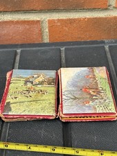 Needle Cases Vintage Pair Curios Item Unusual Design Kitsch Retro 4L