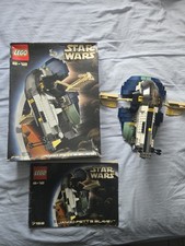 Lego Jango Fett's Slave 1 2002 Set 7153 With Box And Manual Complete (No Figs)