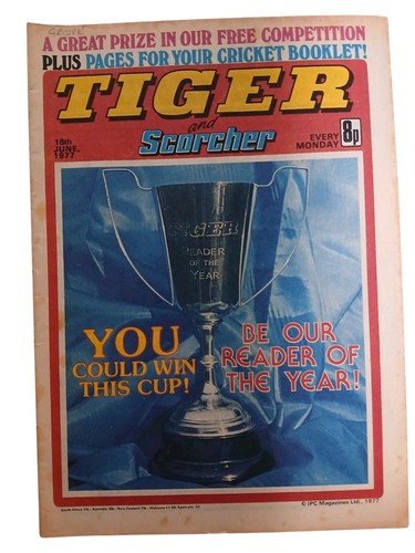 Tiger and scorcher comic - scorcher,