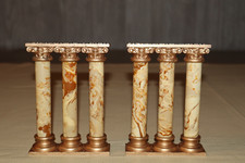 Seth Thomas Clock Column Set