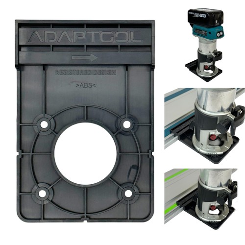 Router guide rail adaptor - router,