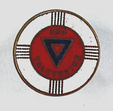 1920's Lifebuoy Soap Clean Hands Campaign Enamel Lapel Badge 19 mm Diameter