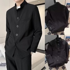 Men Chinese Zhongshan Suit