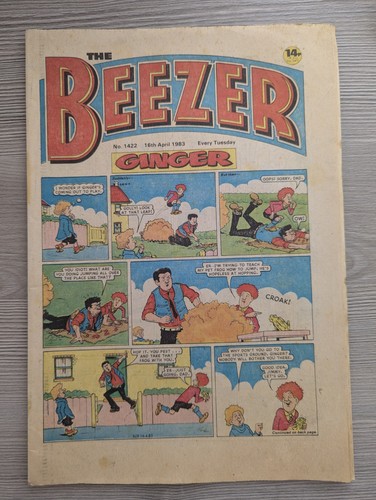 The beezer comic - the,