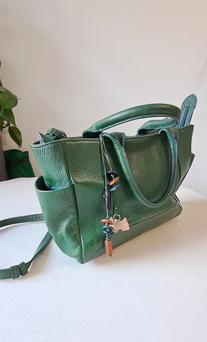 Radley green shoulder bag - green,