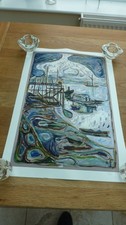 2008 BILLY CHILDISH ORIGINAL MEDWAY SWIMMING CLUB PRINT No 5 OF ONLY 20 + INVOIC