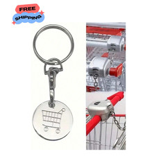 Trolley Coin Keyring Removable