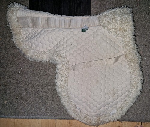 British wool numnah - british,