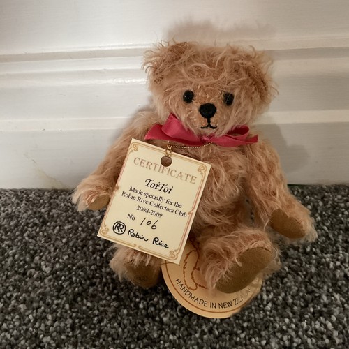 Robin rive club teddy bear - robin,