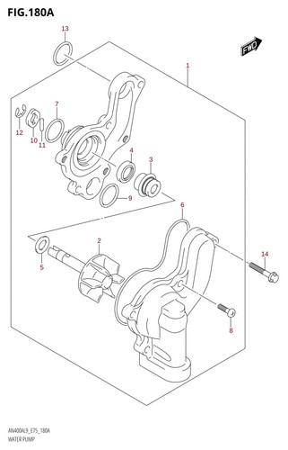 Suzuki genuine mechanical - mechanical, seal