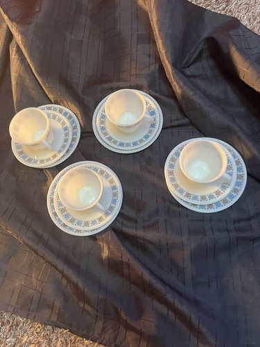 Set pyrex chelsea pattern - pyrex,