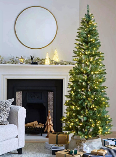 7ft 210cm pre lit artificial - 7ft/210cm,