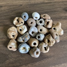 Twenty Natural Hag Stones