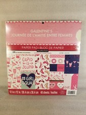 Scrapbook Paper Pad 12" X 12"