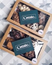 25 x large kraft graze box