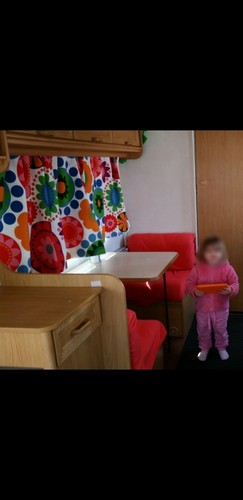 Hand made lined caravan - hand,