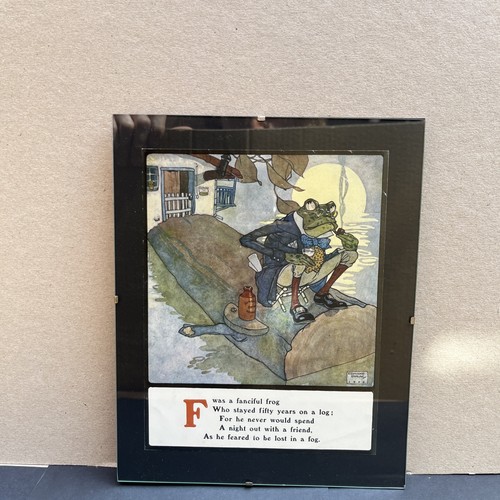 Framed original 1908 edmund - original,