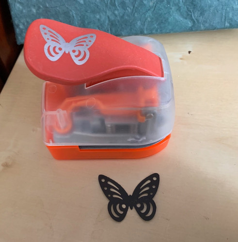 Large butterfly paper punch - butterfly,