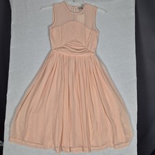 ASOS Petite Peach Pink Pleated