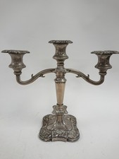 Vintage Silver Plated 3-Arm